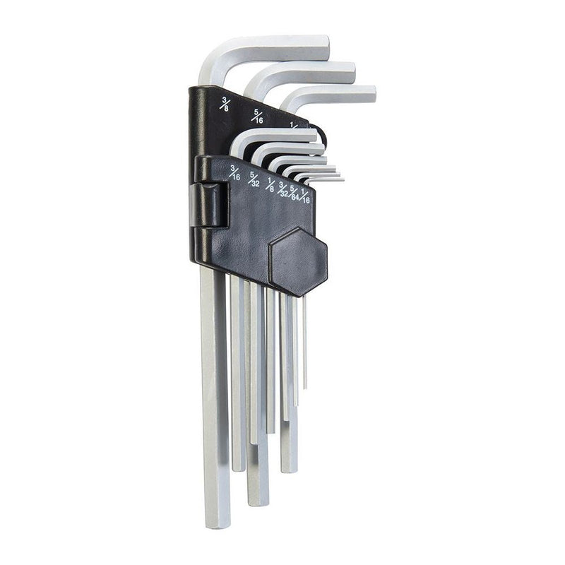 King Dick Hex Key Wrench Long Plastic Set AF 9pce 1/16" - 3/8" King Dick - Dynamic Drive
