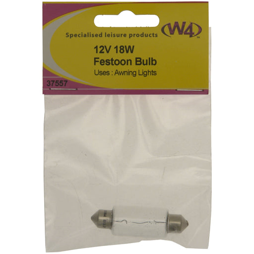 MDS1203 W4 Festoon bulb 18w awning light 37557 W4 - Dynamic Drive