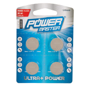 PowerMaster Lithium Button Cell Battery CR2025 4pk CR2025 458775 PowerMaster  - Dynamic Drive