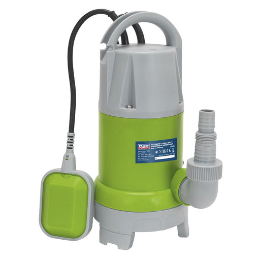 Sealey Submersible Clean & Dirty Water Pump Auto 217ltr/min 230V WPCD215 Sealey  - Dynamic Drive