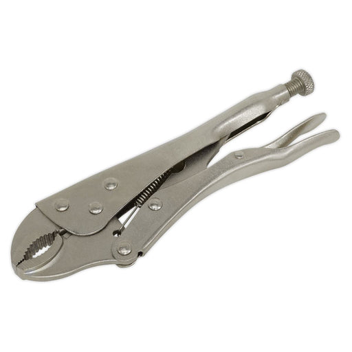 Seigen by Sealey Locking Pliers 215mm Curved Jaw S0487 Seigen by Sealey  - Dynamic Drive
