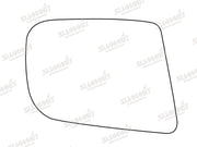 Summit Stick-On Anti Dazzle Mirror Glass fits Vauxhall Carlton LHS Summit - Dynamic Drive