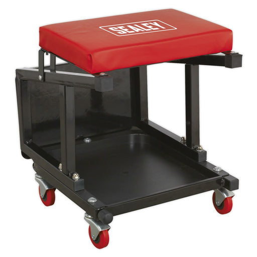 Sealey Mechanic's Utility Seat & Step Stool SCR16 Sealey - Dynamic Drive