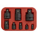 Sealey Impact Socket Adaptor Reducer Set 1/4" 3/8" 1/2" 3/4" 1" Female to Male Sealey  - Dynamic Drive