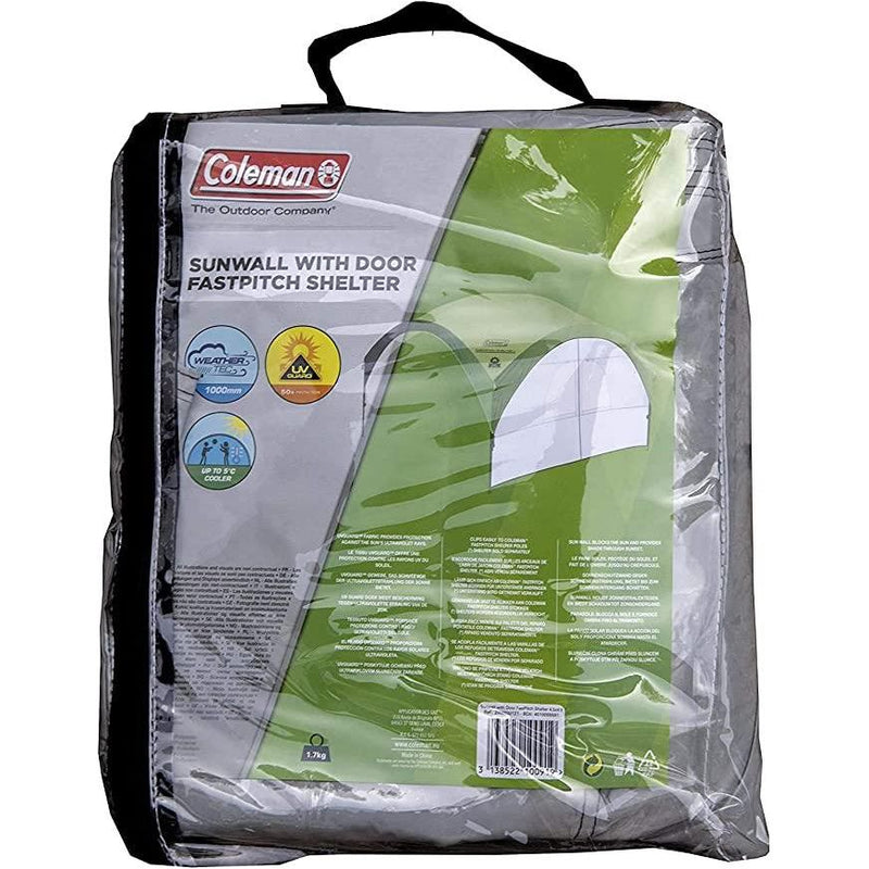 Coleman Side Panel Fast Pitch Shelter M, Gazebo Side Panel with Window And Door Coleman  - Dynamic Drive
