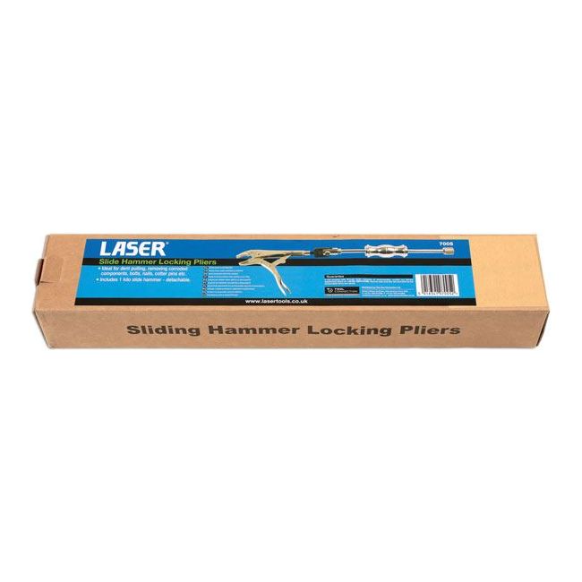 Laser Slide Hammer Locking Pliers 7005 Laser - Dynamic Drive