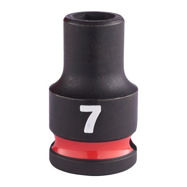 Milwaukee 7mm 3/8 Impact Socket Std-1Pc New 4932480264 Milwaukee - Dynamic Drive