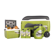 Vango Vango Pinnacle Wheelie 45L-100Hr 5 Piece Set Cooler Coolbox 45L Green Vango - Dynamic Drive