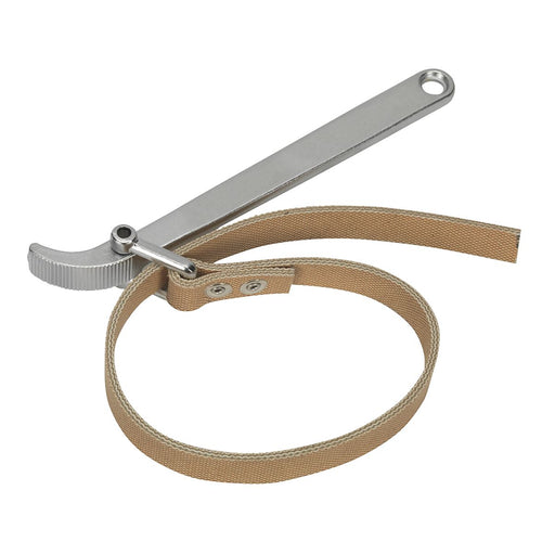 Sealey Oil Filter Strap Wrench 60-140mm Capacity AK6404 Sealey  - Dynamic Drive