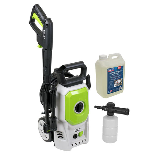 Sealey Pressure Washer with Snow Foam 100bar 390L/hr PW1610COMBO Sealey - Dynamic Drive