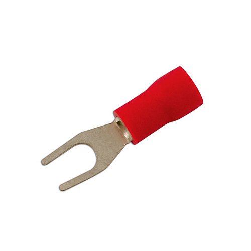 Connect Red Fork Terminal 5.3mm 100pc 30152 Tool Connection - Dynamic Drive