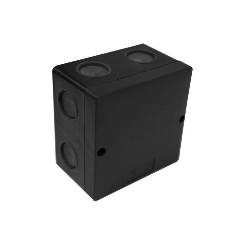 Dencon IP66 Junction Box Black 100 x 100mm Dencon - Dynamic Drive