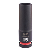 Milwaukee Hex Socket Shw 1/2 Deep 15mm-1Pc 4932480333 Milwaukee - Dynamic Drive