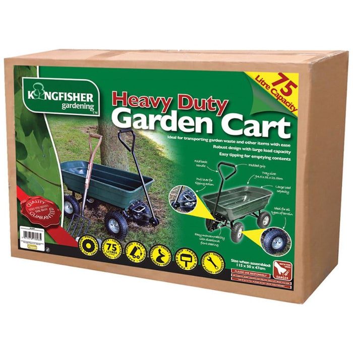 Make gardening easier with AG 4 Wheel Tipping Action Cart AG - Dynamic Drive