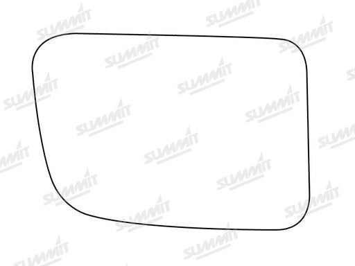 Summit Stick-On Standard Mirror Glass fits Renault 5 RHS Summit - Dynamic Drive