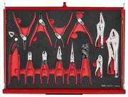 Teng Tools 26" PRO35™ roller cabinet FOAM tool kit 335 pieces red Town Tools - Dynamic Drive