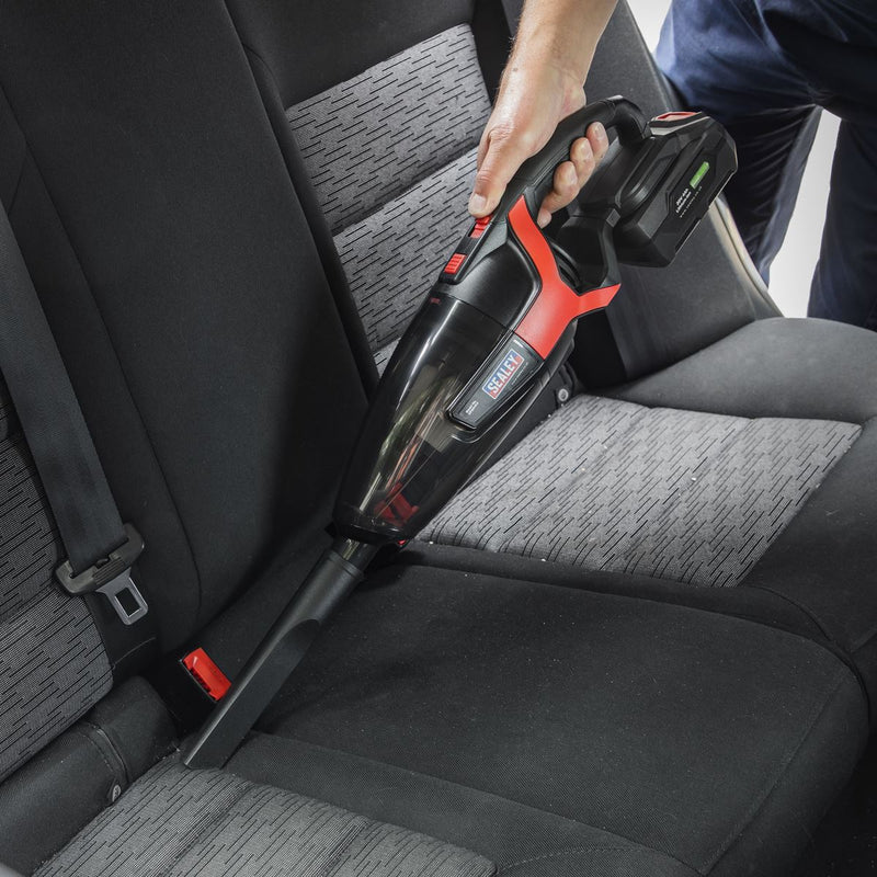 Sealey Cordless Handheld Vacuum Cleaner 650ml 20V SV20 Series Body Only Sealey - Dynamic Drive