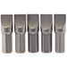 Draper Plain Slot Insert Bit, 8.0mm, 1/4" Hex, 25mm Long (Pack of 5) 64013 Draper - Dynamic Drive