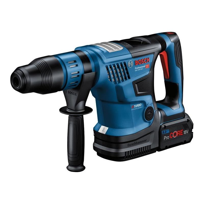 Bosch GBH 18V-36 C Pro BITURBO SDS-Max Rotary Hammer 18V 2 x 8.0Ah ProCORE18V Li-ion Bosch - Dynamic Drive