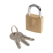 Silverline Brass Padlock 30mm Silverline - Dynamic Drive