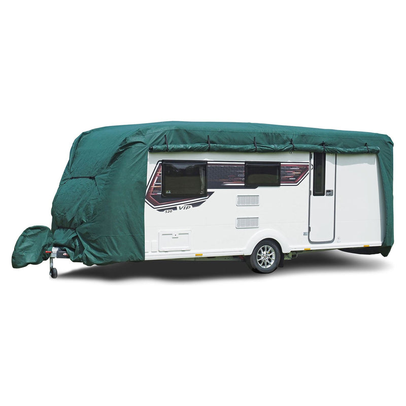 Caravan cover max (Xlarge , 570 - 630 cm) green 4345G8 Quest - Dynamic Drive