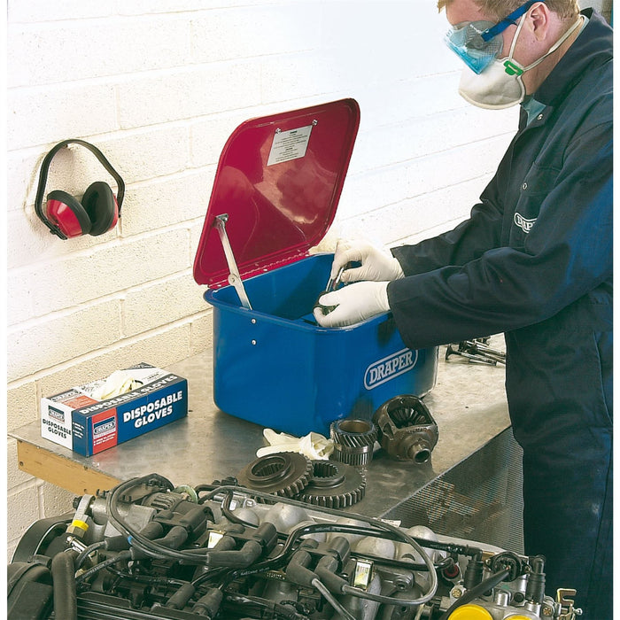 Draper 230V Bench-Mounted Parts Washer, 12L 37826 Draper - Dynamic Drive