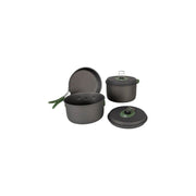 Bo-Camp Cookware Set Explorer 3 Pieces Hard Anodized Aluminium Bo-Camp - Dynamic Drive