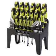Draper Screwdriver, Hex Key and Bit Set, Green (44 Piece) 78619 Draper - Dynamic Drive
