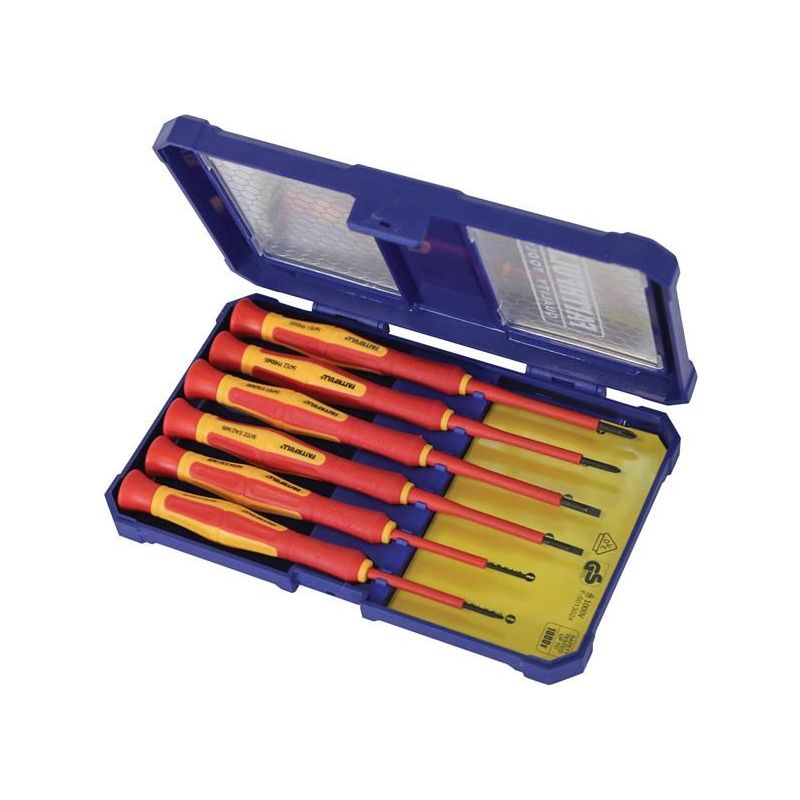 Faithfull Precision VDE Screwdriver Set, 6 Piece Faithfull - Dynamic Drive