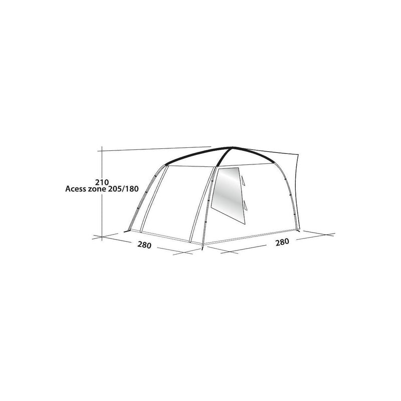 Easy Camp Motorhome Campervan Awning Fairfields Easy Camp - Dynamic Drive