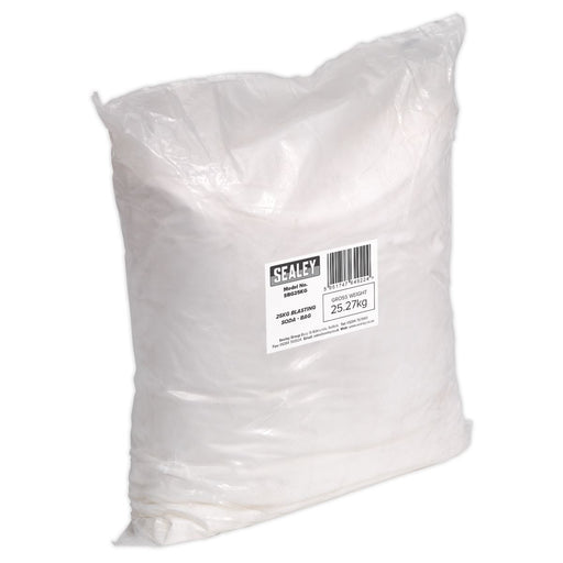 Sealey Blasting Soda 25kg Bag SBG25KG Sealey - Dynamic Drive