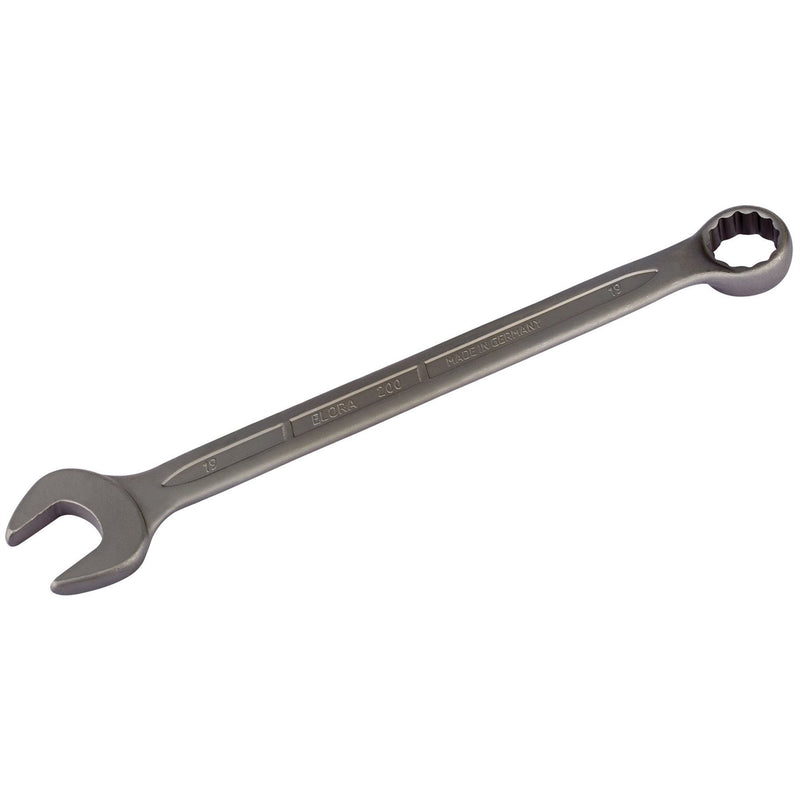 Draper Elora Long Stainless Steel Combination Spanner, 19mm 44017 Draper - Dynamic Drive