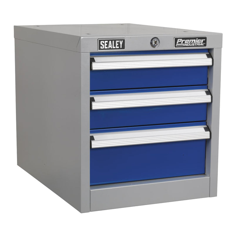 Sealey Industrial Triple Drawer Unit for API Series Workbenches API16 Sealey - Dynamic Drive
