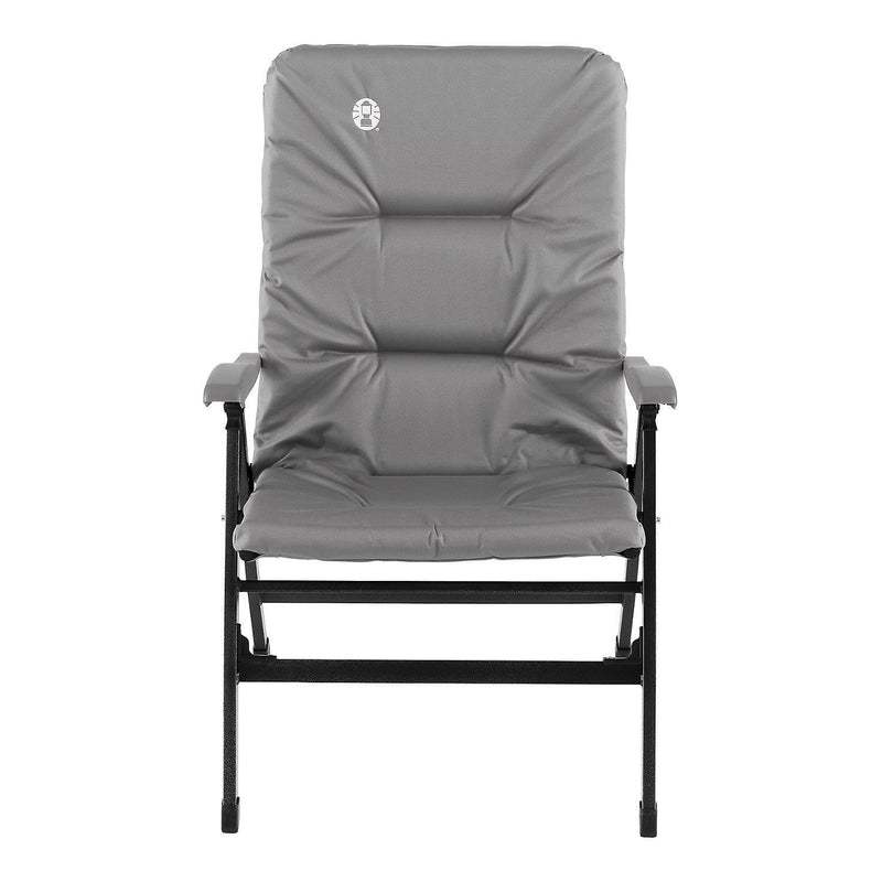 Coleman Recliner Chair Camping Garden Padded Caravan 8 Position Folding Seat Coleman - Dynamic Drive