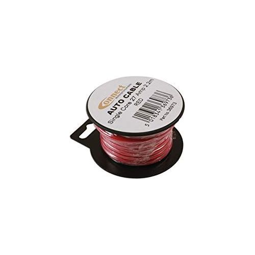Connect Mini Reel Automotive Cable 27A Red 2.2m 36973 Tool Connection - Dynamic Drive