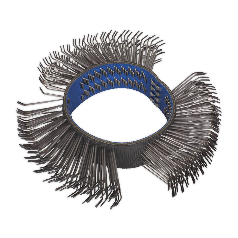 Sealey Angled Wire Wheel100mm for SA695 SA695WA Sealey - Dynamic Drive