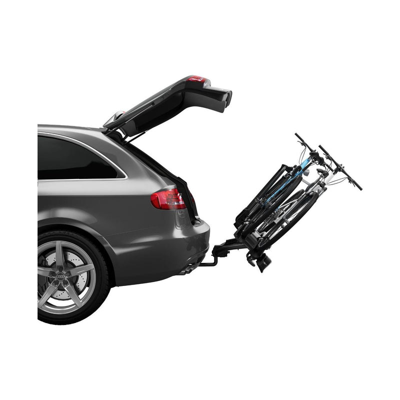 Thule Velo Compact two-bike platform towbar bike rack 13-pin black/aluminium Towbar bike rack Thule - Dynamic Drive