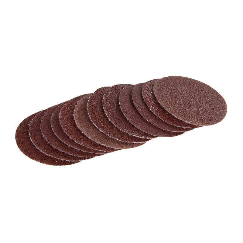 Silverline Hook and Loop Sanding Discs 50mm 60pk 20 x 60, 20 x 80, 20 x 120G Silverline - Dynamic Drive