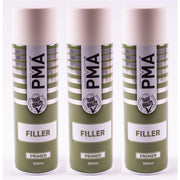 3x Autotek Yellow Filler Primer 500ML High Covering Spray Paint Professional Autotek - Dynamic Drive