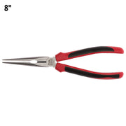 Teng Tools Long Nose Plier TPR Grip 205mm Teng Tools - Dynamic Drive