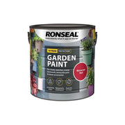 Ronseal Garden Paint Moroccan Red 2.5 litre Ronseal - Dynamic Drive