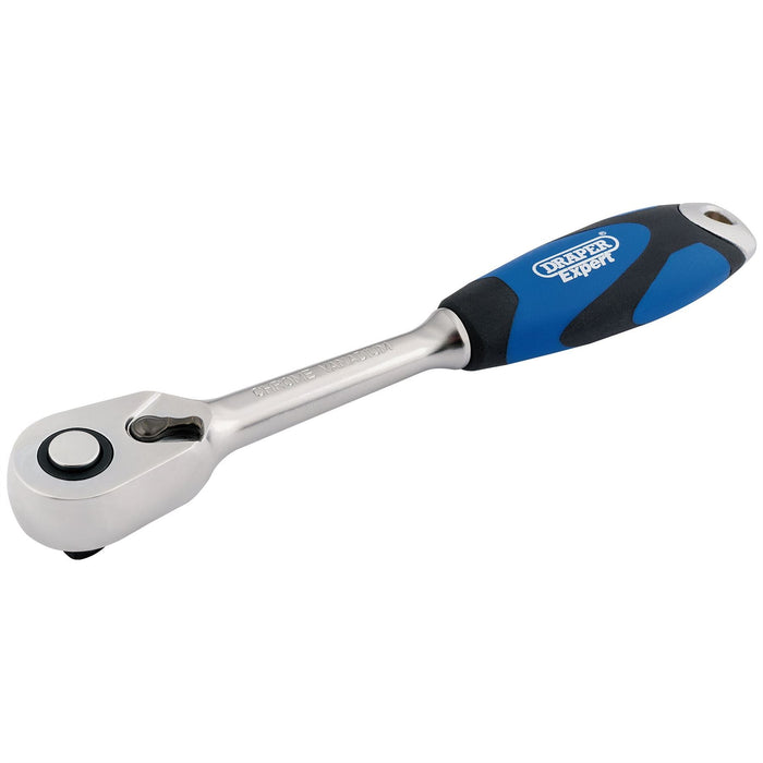 Draper Soft Grip Reversible Ratchet, 3/8" Sq. Dr., 72 Tooth 26503 Draper - Dynamic Drive