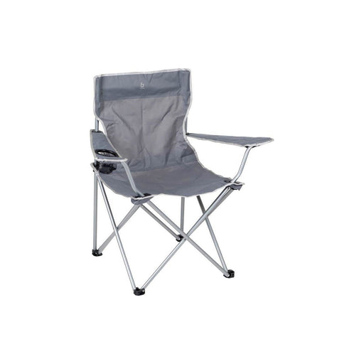 Bo-Camp Folding Chair Compact Steel Grey Bo-Camp - Dynamic Drive