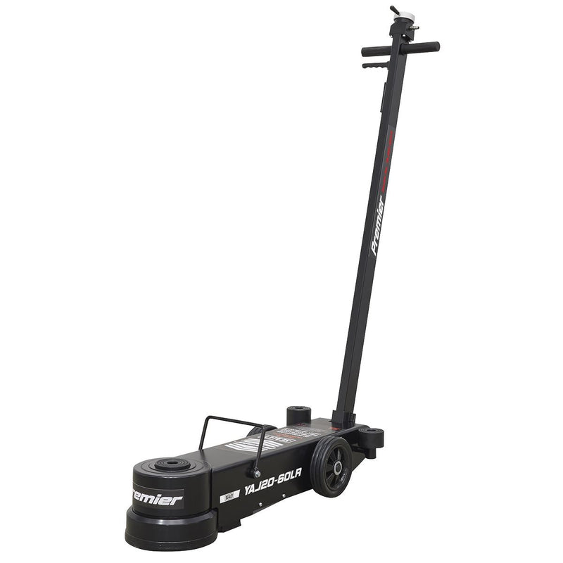 Sealey Air Operated Jack 20-60 Tonne Telescopic Long Reach/Low Profile Sealey - Dynamic Drive