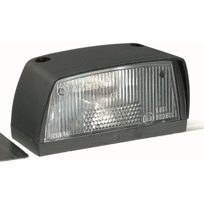 Ring Automotive RCT780 Number Plate Lamp - Black (Large) (C/W Bulb) Ring Automotive - Dynamic Drive