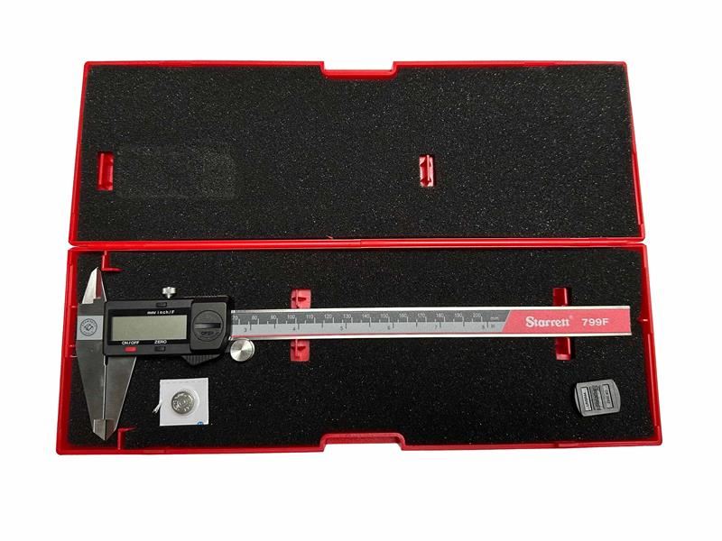 Starrett Fractional Display Caliper 200mm Starrett - Dynamic Drive