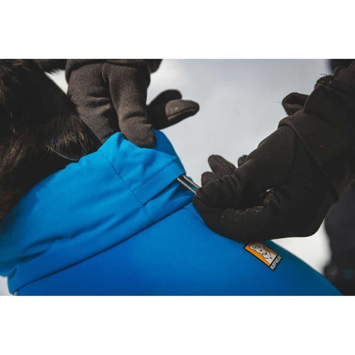 Ruffwear Vert Coverall Dog Snow Suit in Blue Pool (X Small) Ruffwear - Dynamic Drive