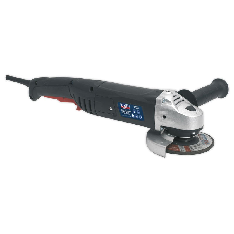 Sealey Angle Grinder125mm 1000W/230V with Schuko Plug SG125EU Sealey - Dynamic Drive