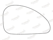 Summit Stick-On Standard Mirror Glass fits Ford Cougar RHS Summit - Dynamic Drive