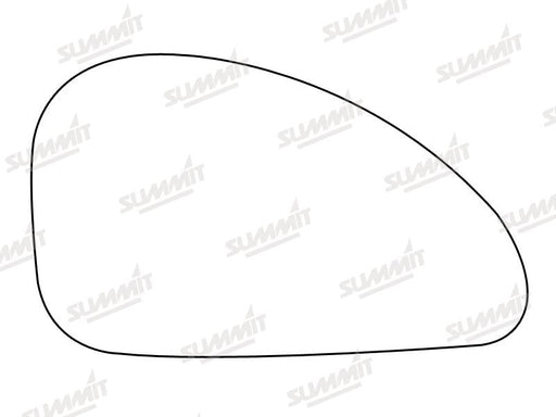 Summit Stick-On Standard Mirror Glass fits Ford Cougar RHS Summit - Dynamic Drive